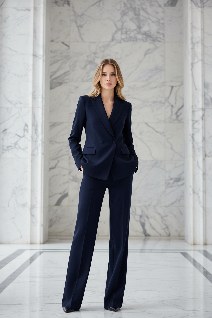 Tailleur Bleu Marine